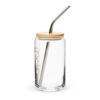 can-shaped-glass-16-oz-16-oz-with-lid-straw-left-6a0dae703c642.jpg Elegant 16 oz Glassware for Beverages | Safe, Trendy & Durable