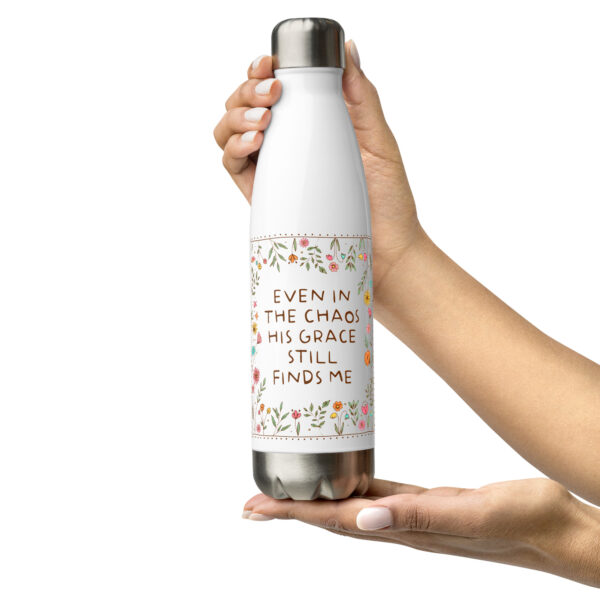 stainless-steel-water-bottle-white-17-oz-front-6a0da2f2575f0.jpg Stainless Steel Water Bottle – Vacuum‑Insulated, Leak‑Proof, Hot & Cold